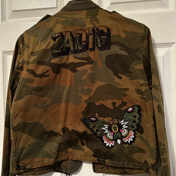 Zadig & Voltaire camouflage jacket with patches - Picture 8 of 8